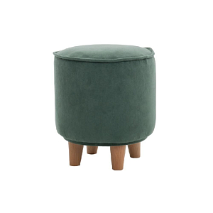 Пуф на буковых ножках LOONA soft furniture, оливковый